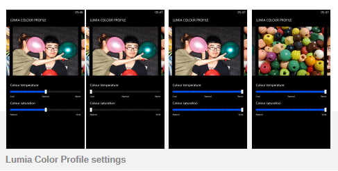 ویژگی های صفحه نمایش lumia 1320